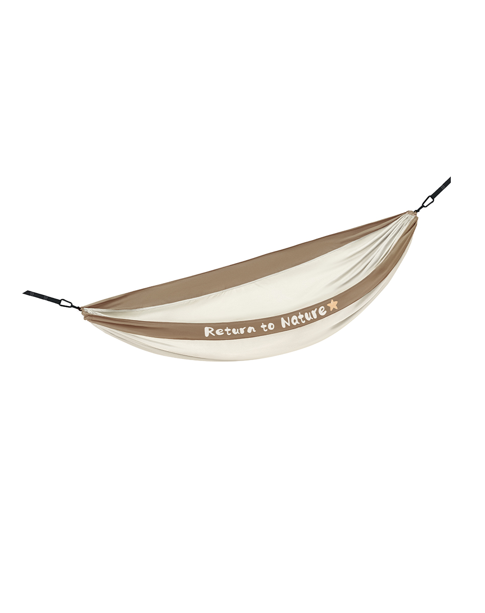 Гамак Naturehike без планок, туристический, эпонж, коричневый NH21DC011-SCBR