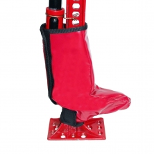Защитный чехол на механизм домкрата типа Hi-Lift (ПВХ, красный, липучка) Tplus T004964