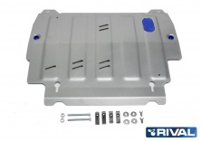 Защита картера + КПП RIVAL Nissan Pathfinder 2014-2017 333.2415.2