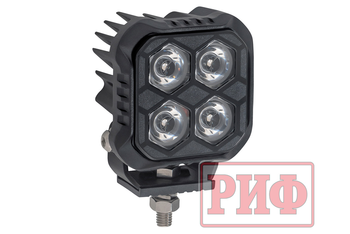 Светодиодная фара дальнего света РИФ 72x72x48 мм 20W LED W1420S-HF