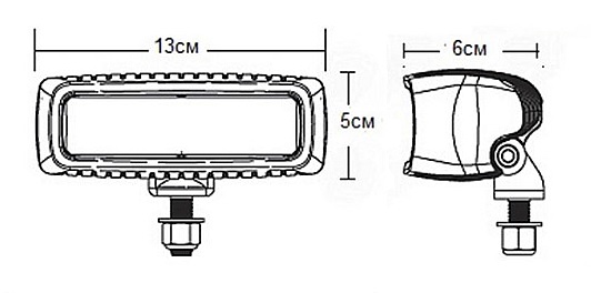 RIGID SR-Q PRO серия (4 светодиода) Ближний свет (шт.) 904113
