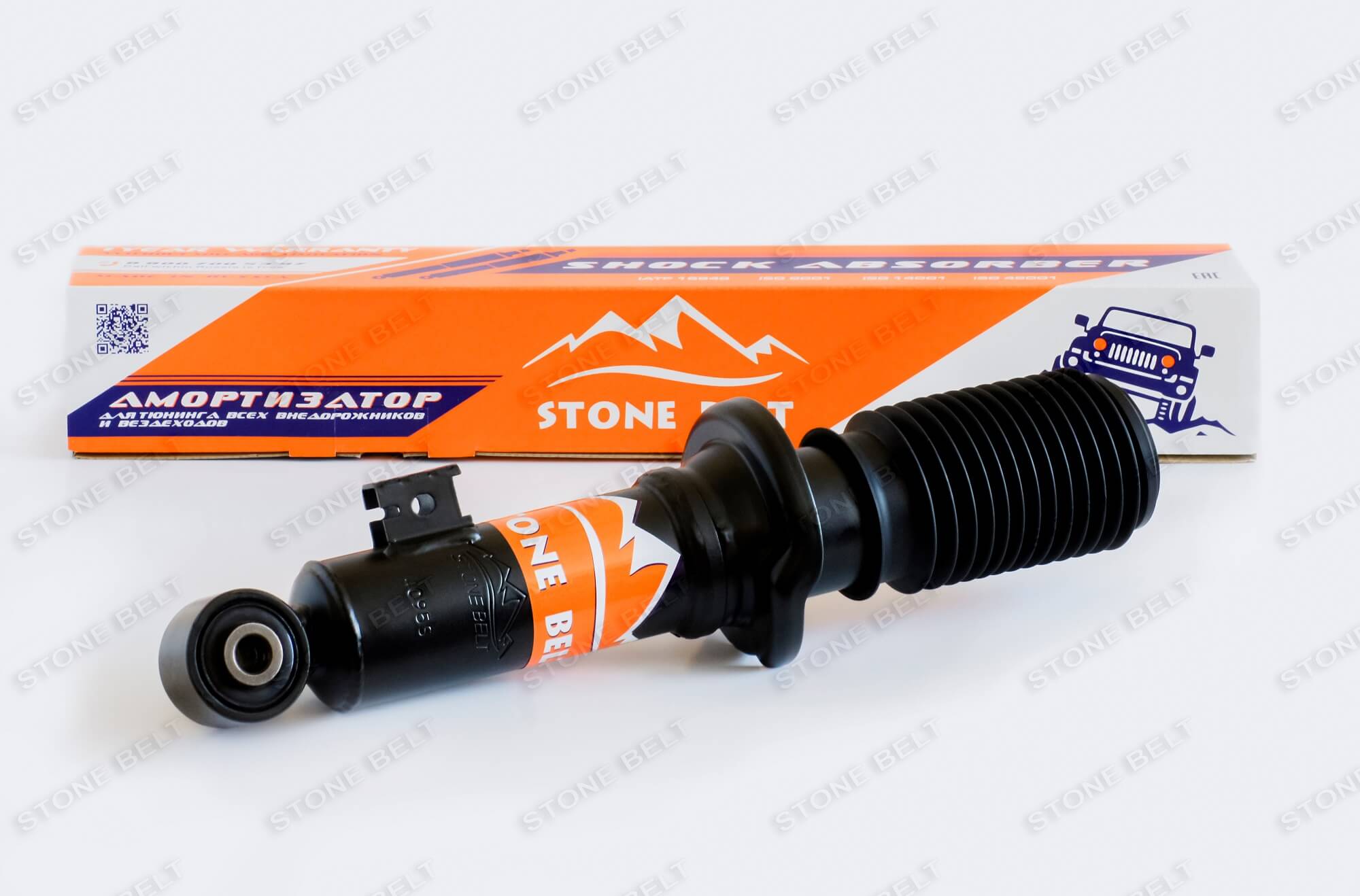 Амортизатор Stone Belt передний масляный Mitsubishi L200 2005-2015/ 2015+, Pajero Sport II 2009-2015 4095S