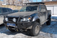 Багажник-площадка экспедиционный алюминиевый KDT 12072L