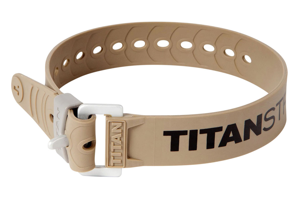 Ремень крепёжный TitanStraps Industrial песочный L = 51 см (Dmax = 14,15 см, Dmin = 5,5 см) TSI-0120-TAN