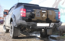 Бампер задний MITSUBISHI L200 2015+ 15.L200BR