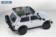 Лестница на заднюю дверь RIVAL Lada 4х4 1977-  D.6004.1