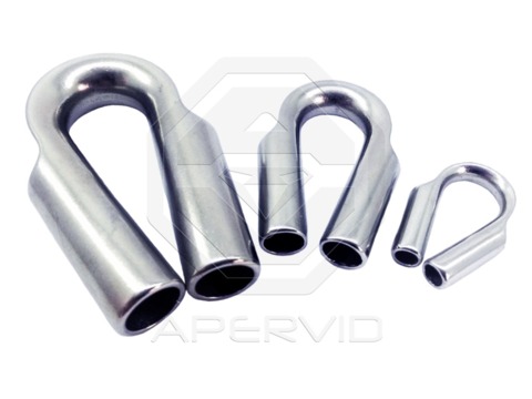 Коуш для троса диаметр 4-5 мм T-APERVID104-105