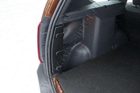 Накладки на боковые стойки багажника Русская Артель Renault Duster   NRD-024902