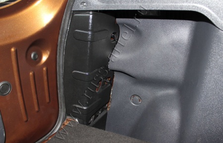 Накладки на боковые стойки багажника Русская Артель Renault Duster   NRD-024902