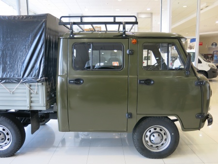 Багажник разборный короткий RIVAL UAZ Буханка 2206/29891/3741/3962/39094 1965-  D.6303.1