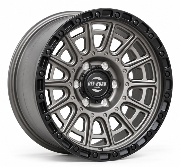 Фото колёсного диска: Диск литой серый 6x139,7 8,5xR18 d106,2 ET+20 (продаются по 4 шт.) FFL2140-1885-63906GRB+20