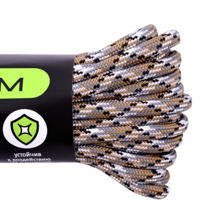 Паракорд 550 CORD nylon 10м (scorpion camo)  550.N10.SC.CMF