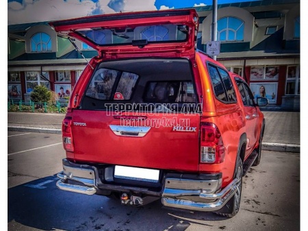Кунг Sammitr V2 (раздвижные боковые стекла) на Toyota Hilux Revo (2015-2019) -219723