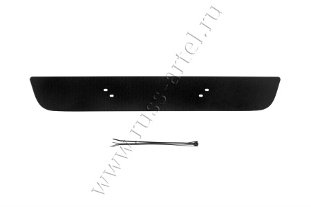 Зимняя заглушка решетки перед. бампера Nissan Pathfinder (R51) рест. 2011-2013 ZRN-129202