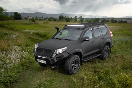 Багажник экспедиционный STC Toyota Land Cruiser Prado 150/Lexus GX460 шторка  STC-TLCP150-TR1