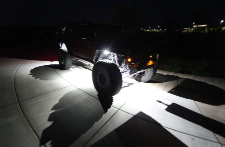 RIGID Rock Light Kit- Холодный белый цвет свечения (6 модулей) 400253