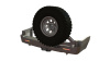 Бампер задний Nissan Patrol Y61 1997+ калитка справа, фонари STC-NPY61-BR-C2-L1
