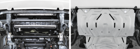 Фото изделия: Защита радиатора Rival Fiat Fullback 2016-/Mitsubishi L200 2015-/Mitsubishi Pajero Sport 2016- 333.4046.2 — изображение 2