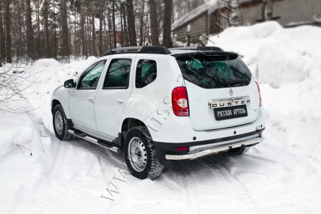 Накладки на внутренние пороги дверей, вариант 2 Русская артель Renault Duster   NRD-019702