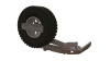 Бампер задний Toyota Land Cruiser Prado 150  2009-2017 калитка центр, под ПТФ STC-TLCP150-BRR-C1-L3