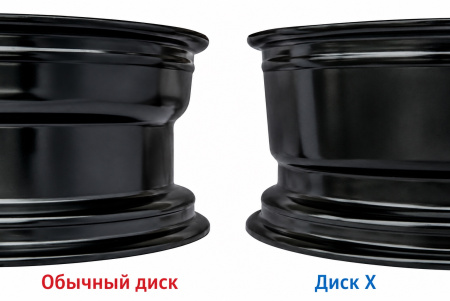 Детали колёсного диска: Диск усиленный УАЗ стальной белый 5x139,7 7xR16 d110 ET+30 1670-53910WH+30X