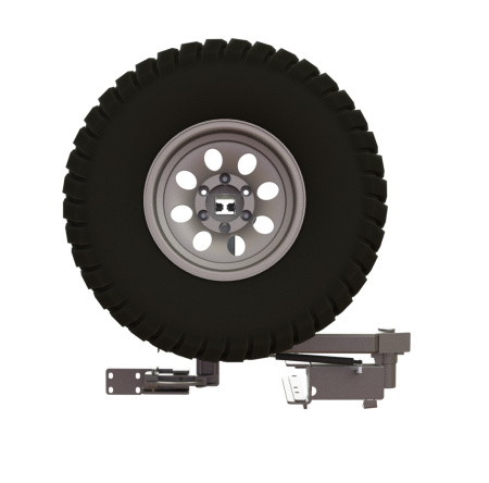 Калитка в штатный бампер Nissan Patrol Y61 2004+ УСИЛЕННАЯ STC-NPY61/04-G-HD