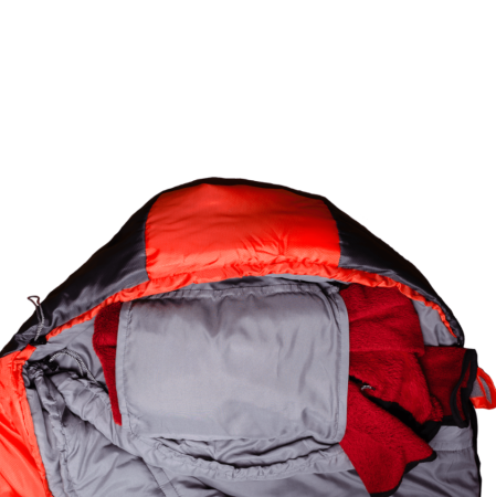 Мешок спальный BTrace Nord 5000XL BTrace (Правый,Серый/Синий), (ТК: -5°C)  S0560