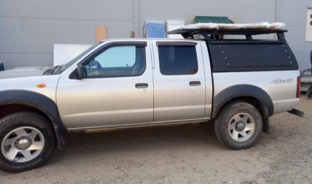 Кунг экспедиционный однодверный KDT Nissan NP300  1728(I)