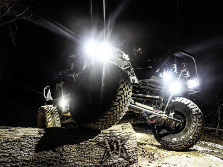 RIGID Rock Light Kit- Янтарный цвет свечения (6 модулей) 400293