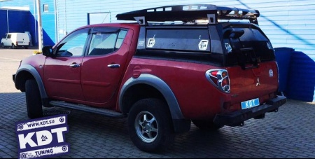 Кунг экспедиционный "Люкс" трехдверный KDT Mitsubishi L200 2005-2014  13281