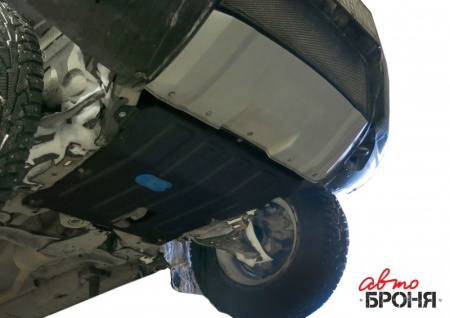 Защита картера + КПП АвтоБроня Nissan Terrano/ Renault Duster  111.04722.1