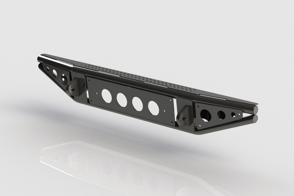 Бампер силовой задний BMS ALFA для Jeep Wrangler TJ BMS060055