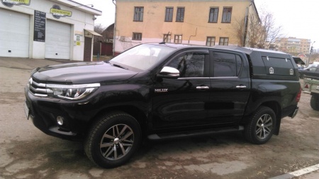 Кунг экспедиционный трехдверный II поколения KDT Toyota HILUX до 2015  15282