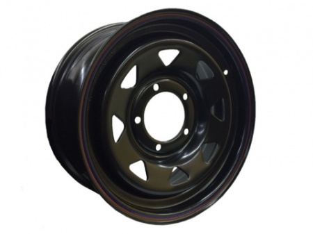 Диск штампованный черный УАЗ 5x139.7 16х7 D110 ET+30   1670-53910BL+30