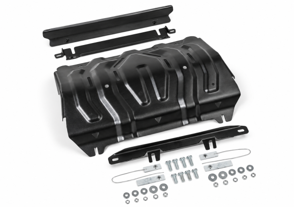 Фото для каталога: Защита радиатора Rival Fiat Fullback 2016-/ Mitsubishi L200 2015-/ Mitsubishi Pajero Sport 2016- 111.4046.2