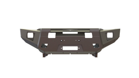 Бампер передний Mitsubishi Pajero Sport 2008-2015/L200 2013-2015 REVO под балку и ПТФ STC-MPS2-BFR-C1-L1L4