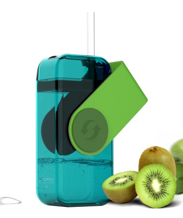 Бутылка JUICY DRINK, 290 мл, бирюза/зеленый  JB300.04-GREEN