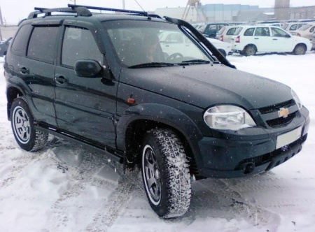 Пороги силовые Шевроле Нива 2123  NP-00261