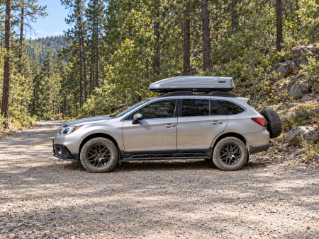 Оборудование Ironman на автомобиле: Стойка в сборе нитро-газовая для Subaru Outback 2015-2019задняя +50мм Ironman 12834010GR