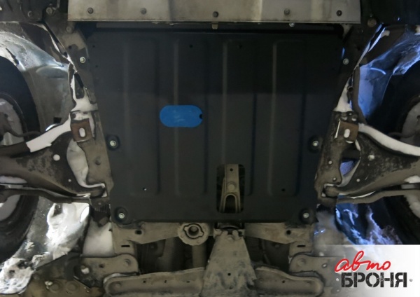 Защита картера + КПП АвтоБроня Nissan Terrano/ Renault Duster  111.04722.1