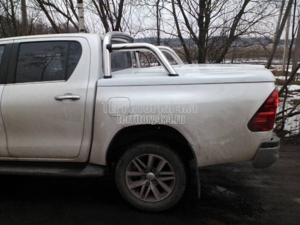 Крышка кузова Top Up Euro Star с дугой безопасности на Toyota Hilux Revo (2015-2019) -389547