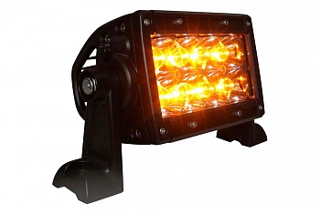 Фара Aurora 8 led, луч-spot, свет янтарный, 24W, 1920LM, 9-36V ALO-4-E4A