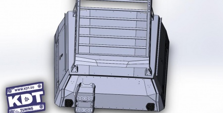 Кунг экспедиционный трехдверный KDT  Volkswagen Amarok  2528