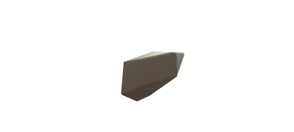 Накладки на бампер передний Mitsubishi L200 2006-2015 REVO под расширители арок STC-ML200/06-BF-BUH