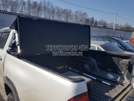 Крышка алюминиевая трехсекционная Winbo на Toyota Hilux Revo (2015-2019) -536226
