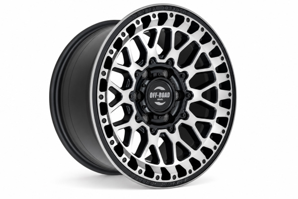 Фото колёсного диска: Диск литой черный матовый 6x139,7 8,5xR17 d106,1 ET+20 (продаются по 4 шт.) FF2131-1785-63906BRE+20