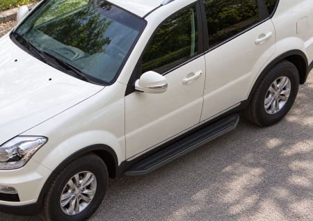 Фото изделия: Порог Premium-Black Rival Great Wall/ Mitsubishi/ Nissan/ Renault Duster/ Ssang Yong/ Suzuki A173ALB — изображение 19