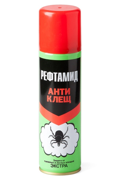 Репеллент акарицид "Рефтамид Экстра Антиклещ" 145 мл.  MB-IR-01