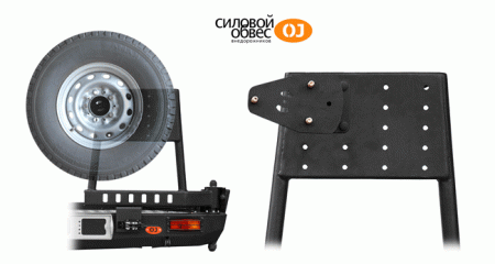 Калитка правая OJeep УАЗ/Toyota LC 100/Mitsubishi L200/Nissan Patrol Y61/Toyota Hilux/Chevy Niva/GREATWALL  07.104.02
