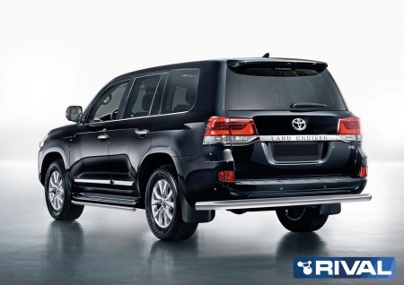 Защита заднего бампера d76 RIVAL Toyota Land Cruiser 200 2015- R.5717.011